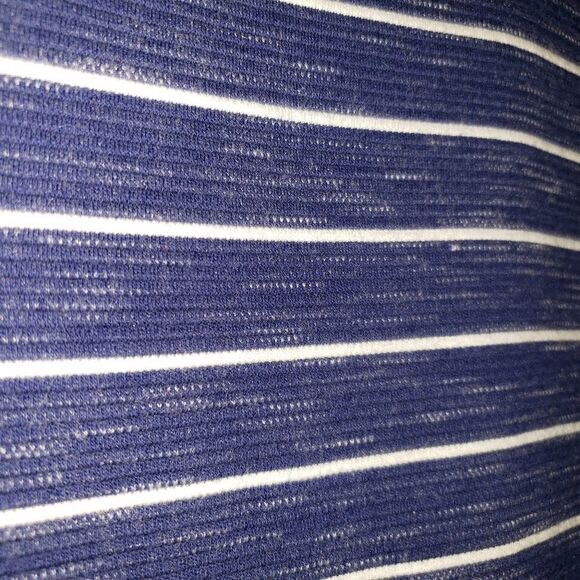 COPY - MERONA NAVY AND WHITE STRIPE T SHIRT DRESS SIZE XL - Picture 2 of 5